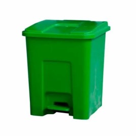 Plastic Green Flap Waste Bins, For Indoor And Outdoor
