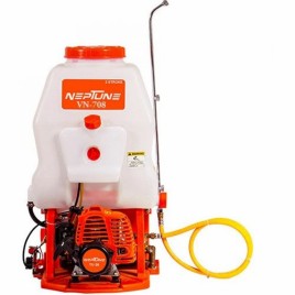 Plastic Neptune Power Sprayer 20ltr, 2 Stroke, Petrol Engine VN-708, 1 Litre