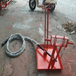 Plate Vibrator With Needle Fitted, Semi Automatic