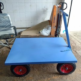 Platform Truck With Turn Table Scooter Wheel