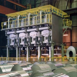 PLC Foundry Furnace Burner Control Panel for Industrial