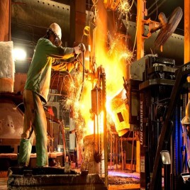 PLC Foundry Furnace Burner Control Panel for Industrial