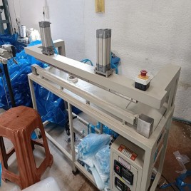 Pneumatic Impulse Sealing Machine Horizontal Type
