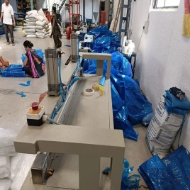 Pneumatic Impulse Sealing Machine Horizontal Type