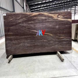 Polished Silky Red Sandstone Slab, For Flooring, Thickness: 15 mm