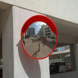 Polycarbonate Dome Convex Mirror, for Road Safety