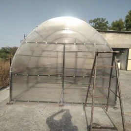 Polycarbonate Solar Tunnel Dryer 500 Kg