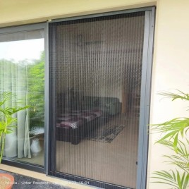 Polyester Balcony pleated mosquito screen, For Home
