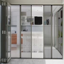 Polyester Collapsible Door Mosquito Net