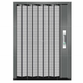 Polyester Security pleated mesh for home windows