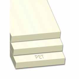 Polyethylene Terephthalate Sheets White PET Sheet, Thickness: 5 mm, Size: 1 m