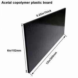 Polyformaldehyde ESD POM Plate Manufacturer Black/White ESD Delrin Plate