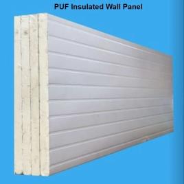 Polyurethane Coated Wall Puf Panel, For Cold Storage, 50 mm