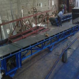Portable Bags conveying Belt Conveyor