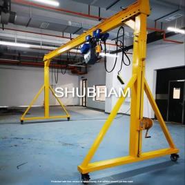 Portable Gantry Crane, Capacity: 1 to 5 ton