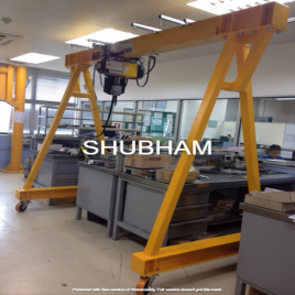 Portable Gantry Crane, Capacity: 1 to 5 ton