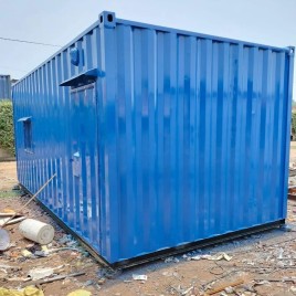 Portable Ms Steel Office Container, 20 Ft (Length)