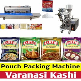 Pouch Packing Machine Horizontal Flow Wrap, Semi Automatic