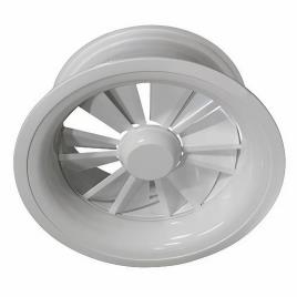 Powder Coated Aluminium Exhaust Diffuser, For Industrial Use, Shape: Circular/Round