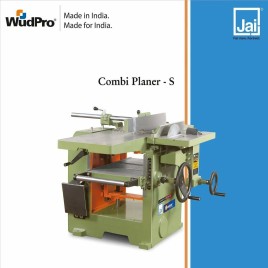Power Combi Wood Planer Machine, Automation Grade: Semi-automatic
