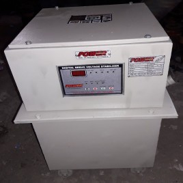 POWER Technology Automatic 15 KVA Single Phase Oil Cooled Servo Stabilizer, With Surge Protection, 140 - 280 Volt