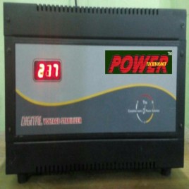 Power Technology Single Phase Automatic Voltage Regulator Systems, Model Number: 5KVR, 140 - 280 Volt