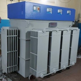 POWER Technology Steel 1000kVA Servo Controlled Industrial Voltage Stabilizer, 380 - 480 Volt