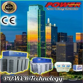 POWER Technology Three Phase 500KVA Industrial Servo Voltage Stabilizer, 350 - 480 Volt
