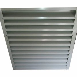 PPGI Adjustable Industrial Ventilation Louvers