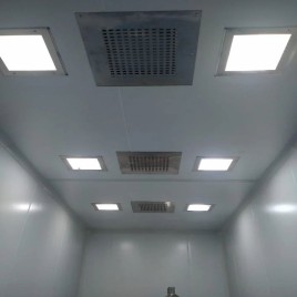 PPGI/PCGI/SS304 Modular Clean Room Partition, For Pharma Industries