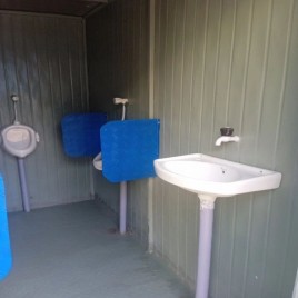 Prefab FRP Portable Modular Toilet, No. Of Compartments: 1