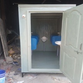 Prefab FRP Portable Modular Toilet, No. Of Compartments: 1