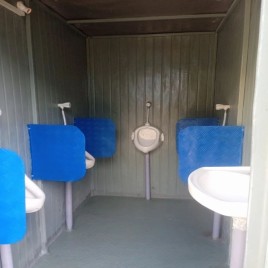 Prefab FRP Portable Modular Toilet, No. Of Compartments: 1