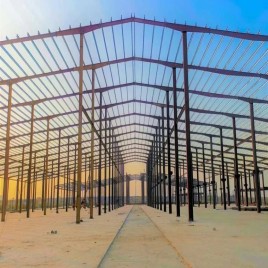 Prefab Warehouse Pre Engineered Steel Structure