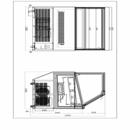 Premium Gelato Display with 12 x GN 1/3 pans
