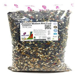 Premium Medium Bird Feed (4kg), Packaging Type: Packet, Packaging Size: 38 x 26 x 9 Cm