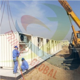 Princeglobal Cluster Of Mobile Freezers And Chillers, Stainless Steel