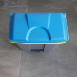Probbax Plastic Otto Pedal Bins- Rectangular, Size: 70ltr