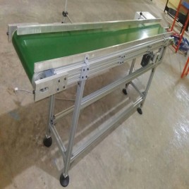 PU Stainless Steel Industrial Aluminum Profile Belt Conveyor System