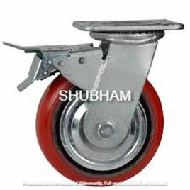 PU Wheels Lockable MS Castor
