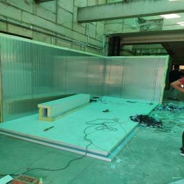 PUF Color Coated Cold Storage Insulated Panels, Thickness: >80 mm