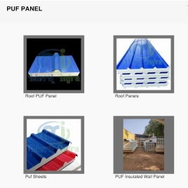 Puf Insulated Roofing Panel