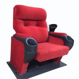 Push Back Red Auditorium Chairs