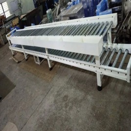 PVC & Nylon Plastic Roller Conveyor, MS & SS