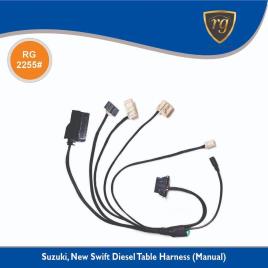 PVC 10 Amp New Swift Manual Table Harness, Black