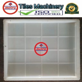 PVC 25 mm Cheqred Tiles Mould