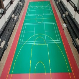 PVC Indoor Volleyball Court Flooring