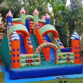 PVC Mickey Mouse Bouncy, Size/Dimension: 12x18