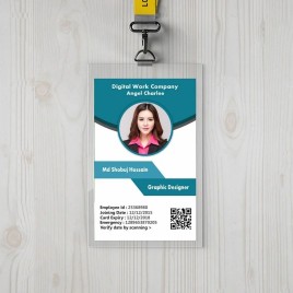 PVC PRE-PRINTED EMPLOYEE CARDS, Digital printing