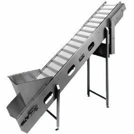 PVC Pu Cleated Belt Conveyor